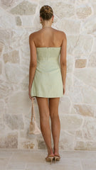 Dana Strapless Mini Dress - Mint