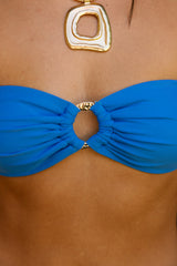 Blue Lagoon Bandeau Top