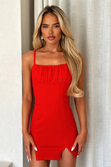 Simar Dress - Red